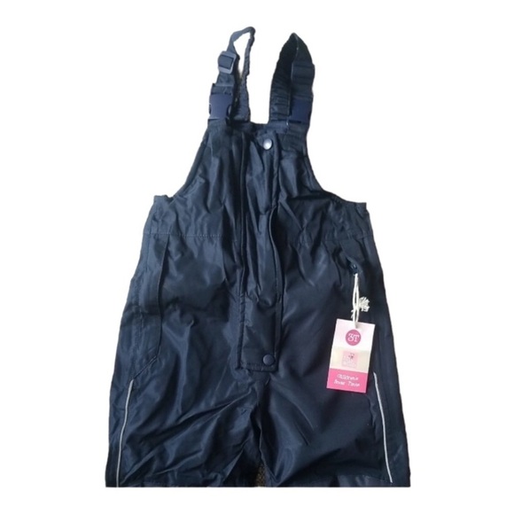 Lily & Dan Snow Pants Bibs Insulated Snowboard Ski Winter Navy Blue Girls 3T - Picture 8 of 11